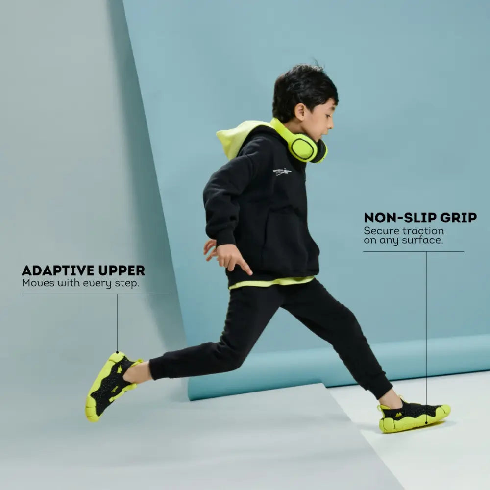 Aretto Leaps - Electro Buzz Kids Shoes