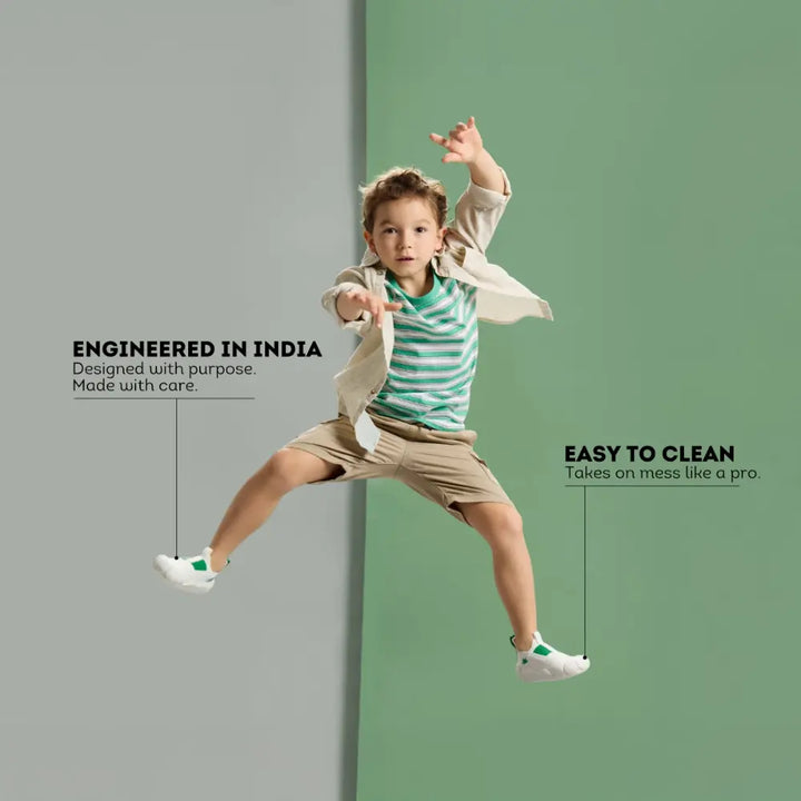 Aretto Leaps -  Cross Court Kids Shoes
