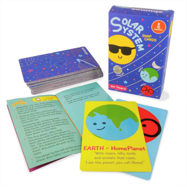 Solar System Snap Cards