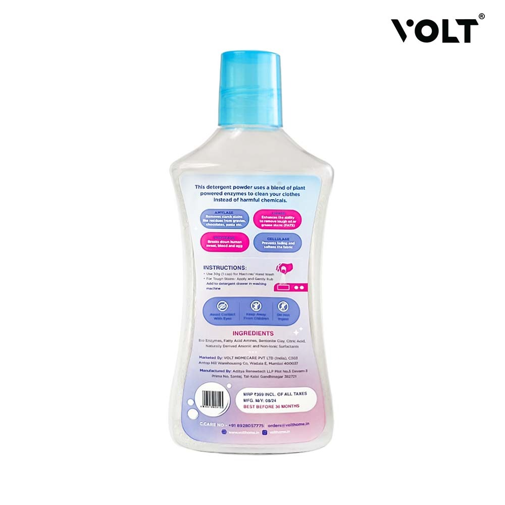 Volt Home Baby Safe Bio Laundry Detergent Powder - 1 KG