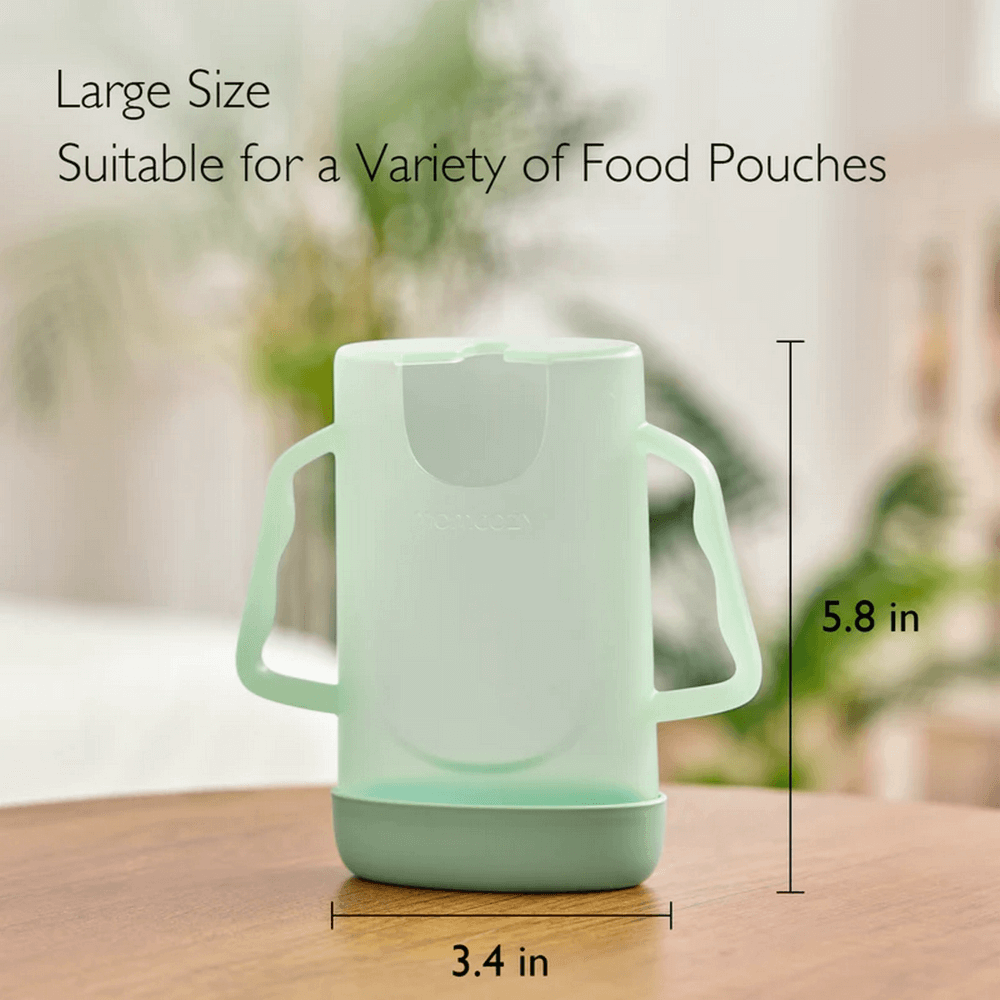 Momcozy Weaning Accessory Squeeze Pouch Holder – Green