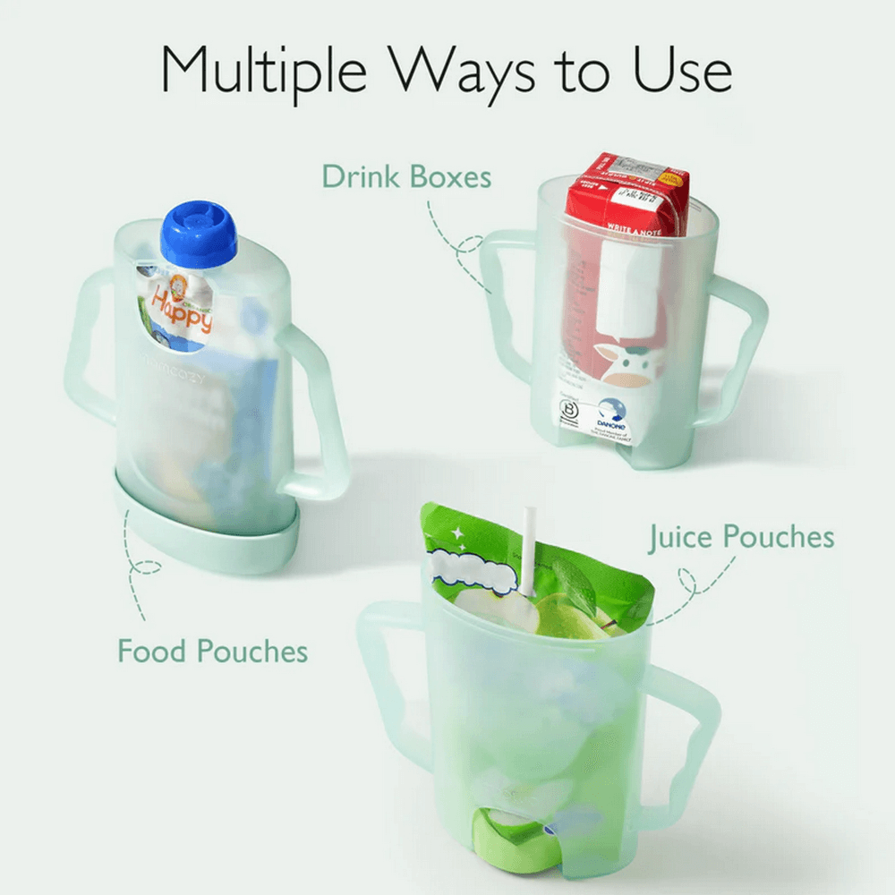 Momcozy Weaning Accessory Squeeze Pouch Holder – Green