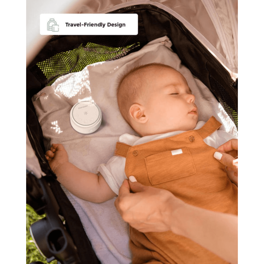 Momcozy Bedtime Portable White Baby Sound Machine