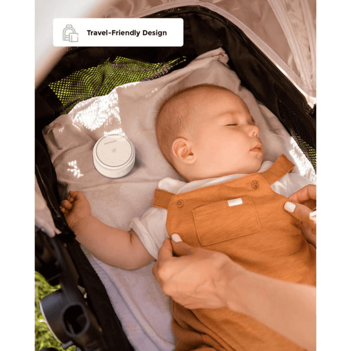 Momcozy Bedtime Portable White Baby Sound Machine