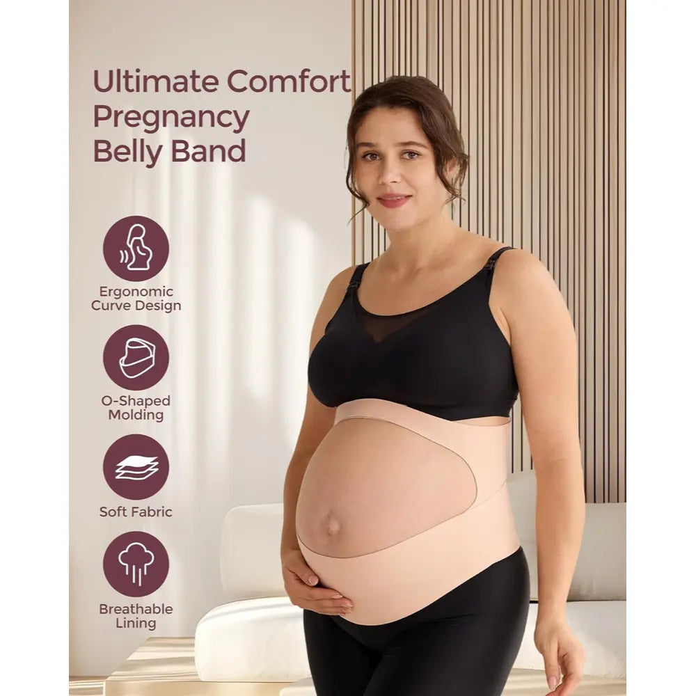 Momcozy Maternity Accessory Maternity Belt - Black