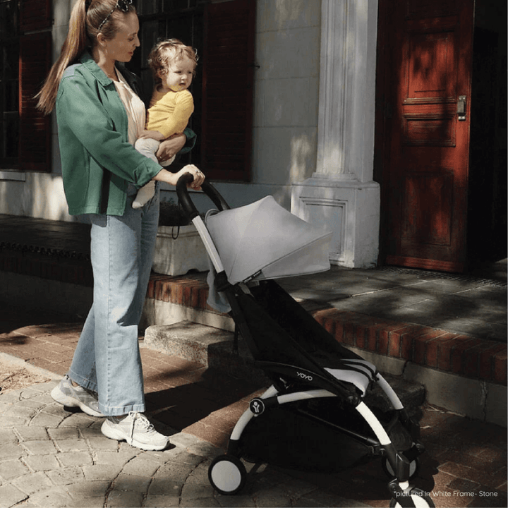yoyo baby stroller Stokke YOYO³ Complete Stroller With Newborn Pack – Black Frame, 0 Mont – AllThingsBaby.com