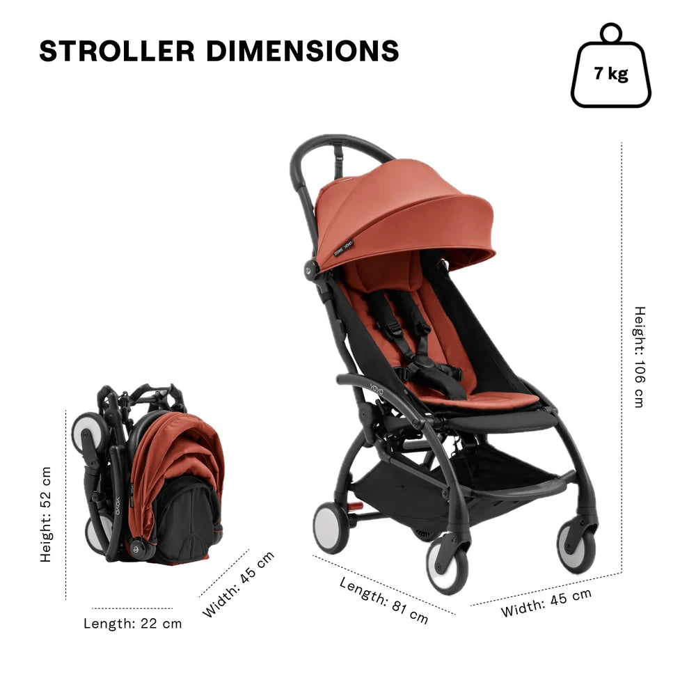 Stokke YOYO 5 Stroller (6M+) - Berry