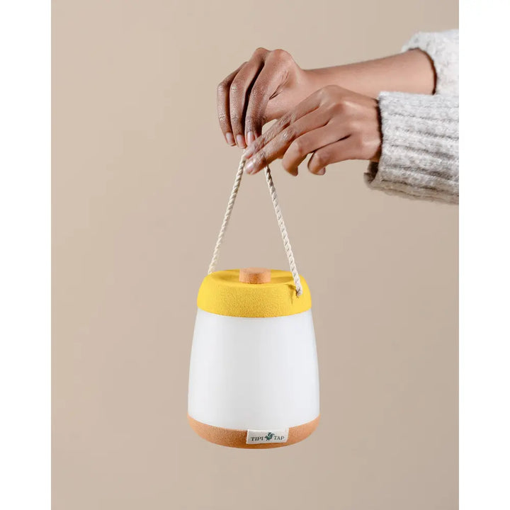 The Tipi Tap Firefly Lantern - Yellow + Peach