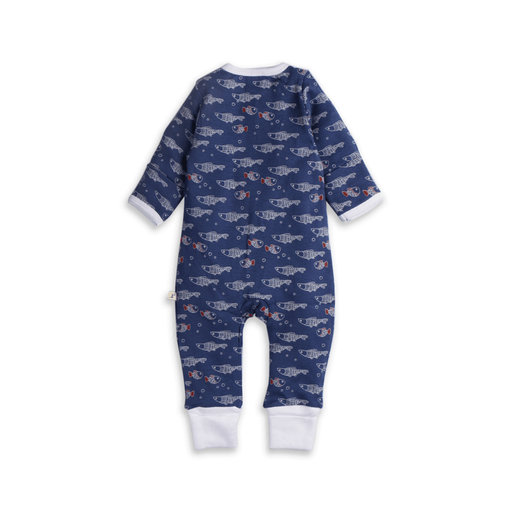 Tiny Twig Zipsuit L/S Little Fish