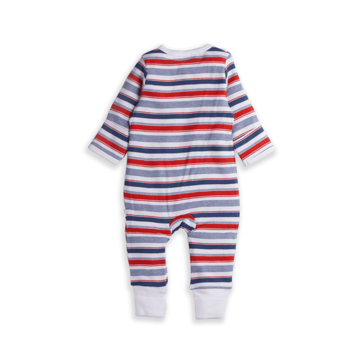 Tiny Twig Zipsuit L/S MarinerStripes
