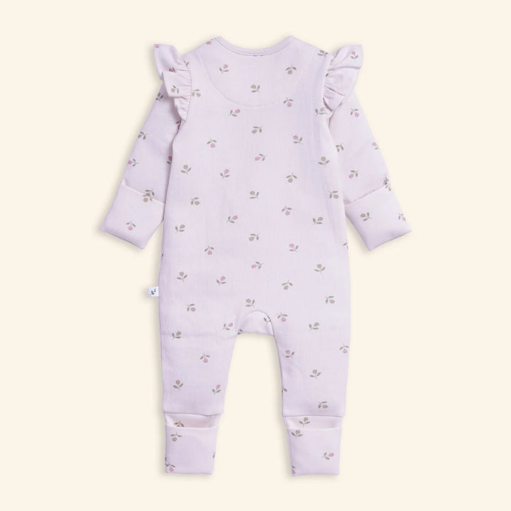 Tiny Twig Tiny Tulips Zipsuit - Blush