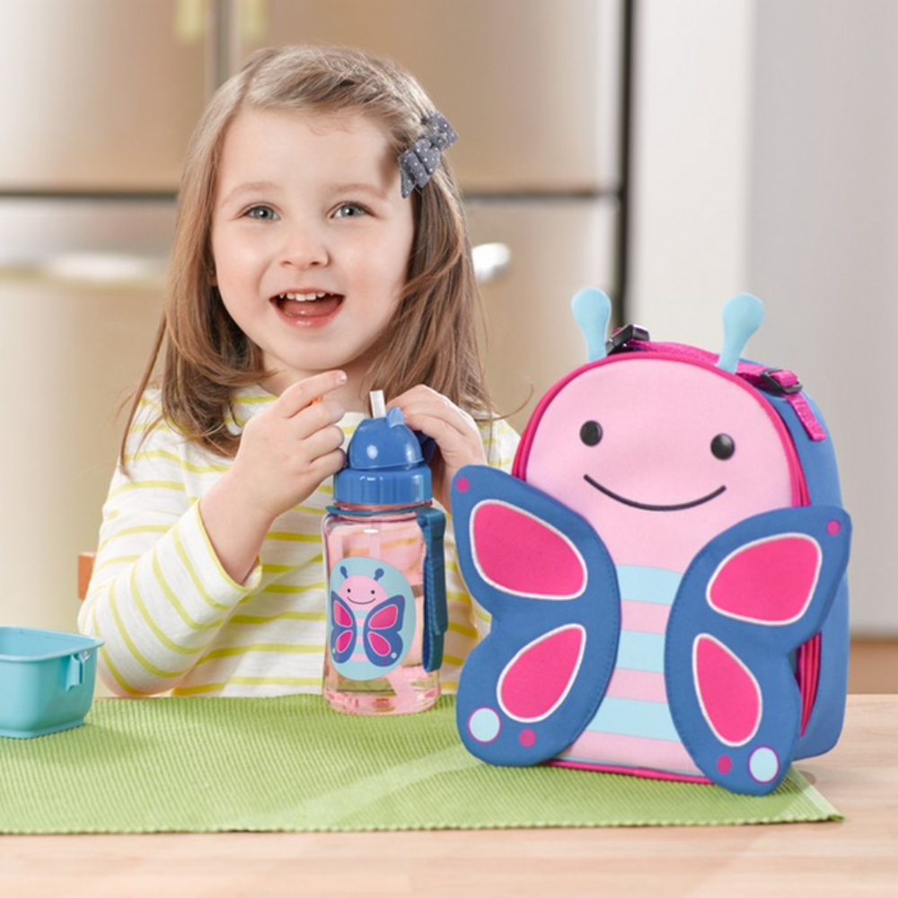 Skip Hop Zoo Lunchie Insulated Kids Lunch Bag - Butterfly