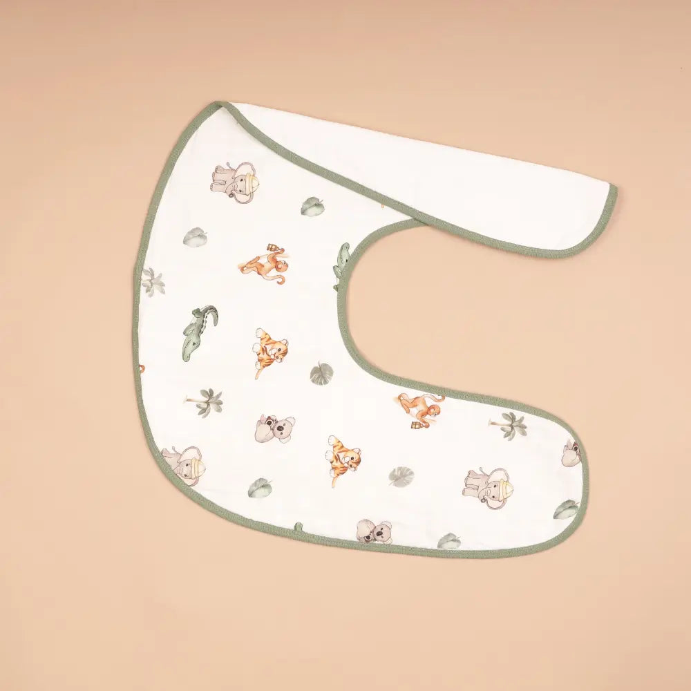 Cugo Bamboo Cotton Muslin Double Shoulder Burp Cloth