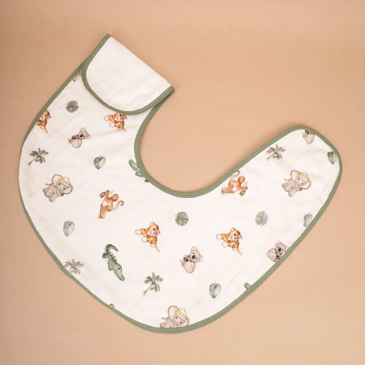 Cugo Bamboo Cotton Muslin Double Shoulder Burp Cloth
