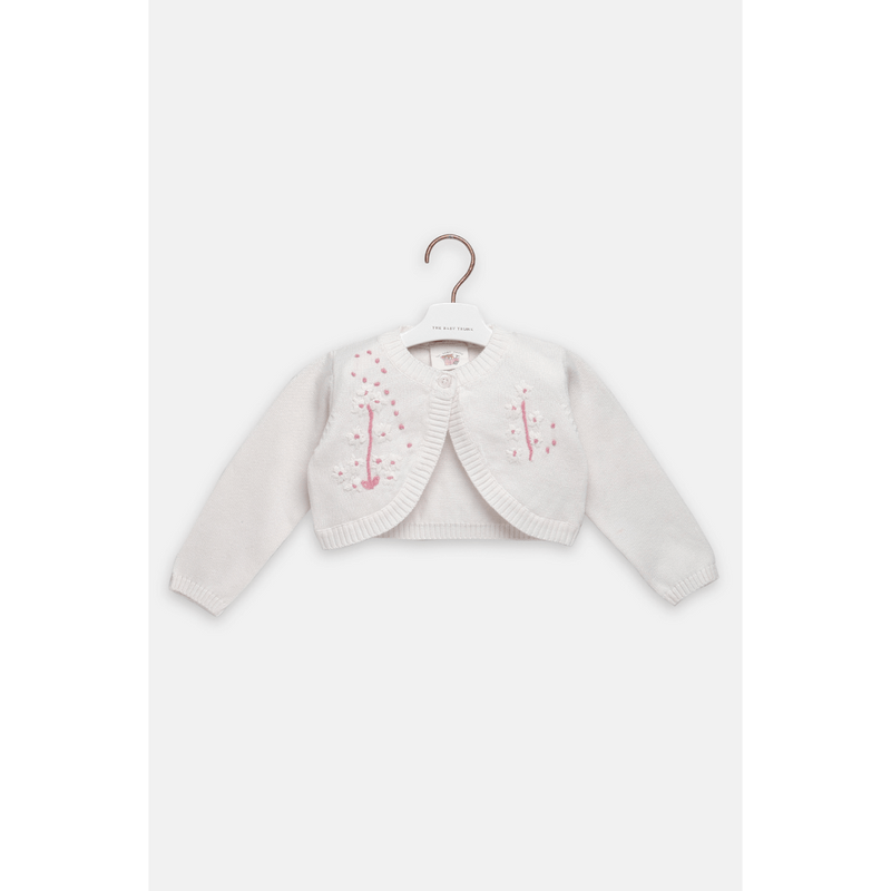 The Baby Trunk Embroidered Cardigan