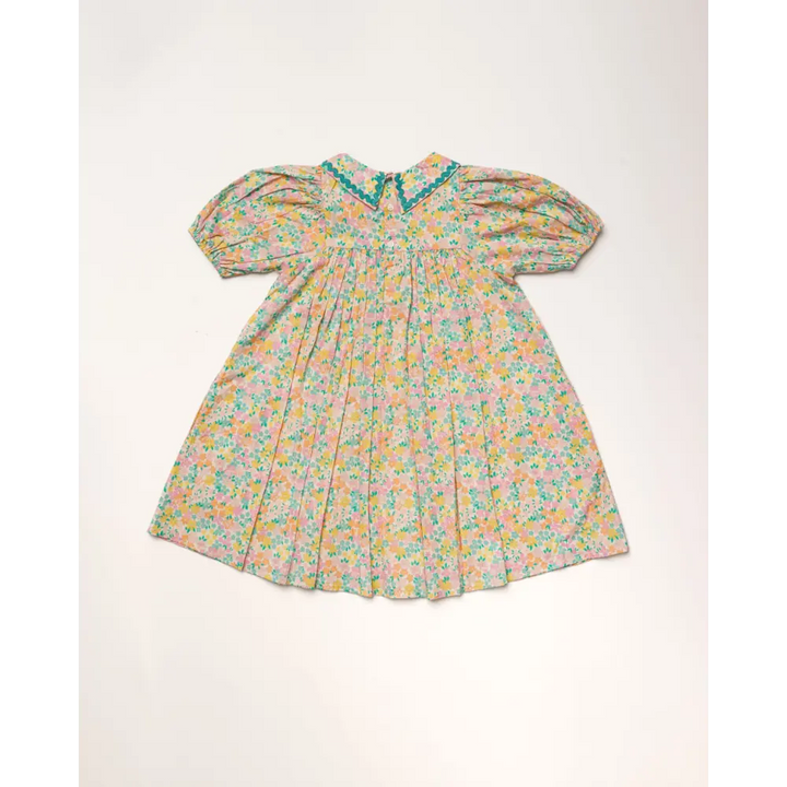 Early Sunday Beth Dress - Emma Floral Mint Print