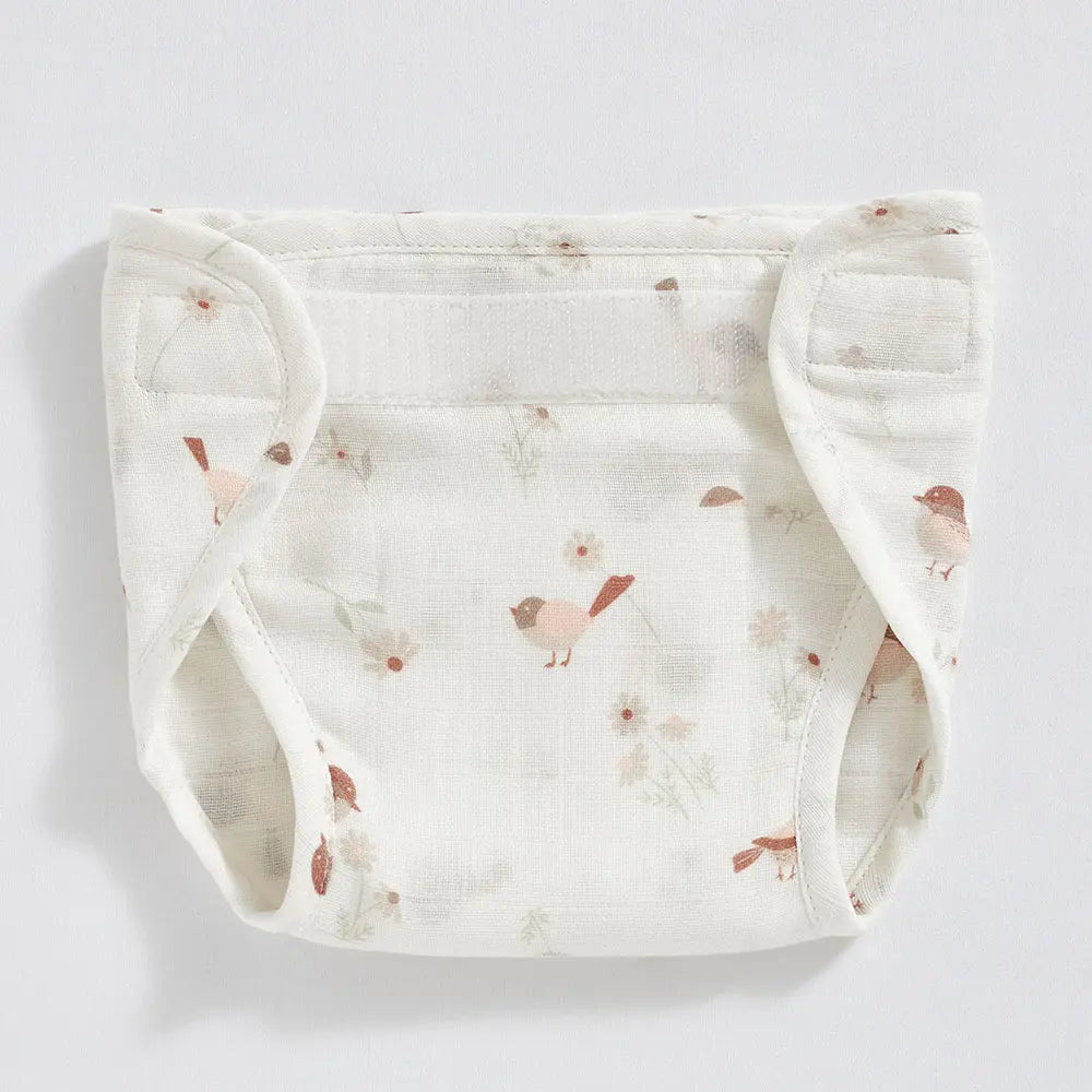 Annasimona Kids Bird Muslin Nappies - Set of Three