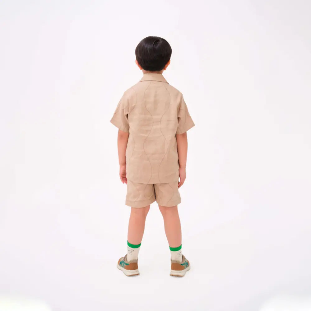 Krawl Kids Breezy Shorts - Brown