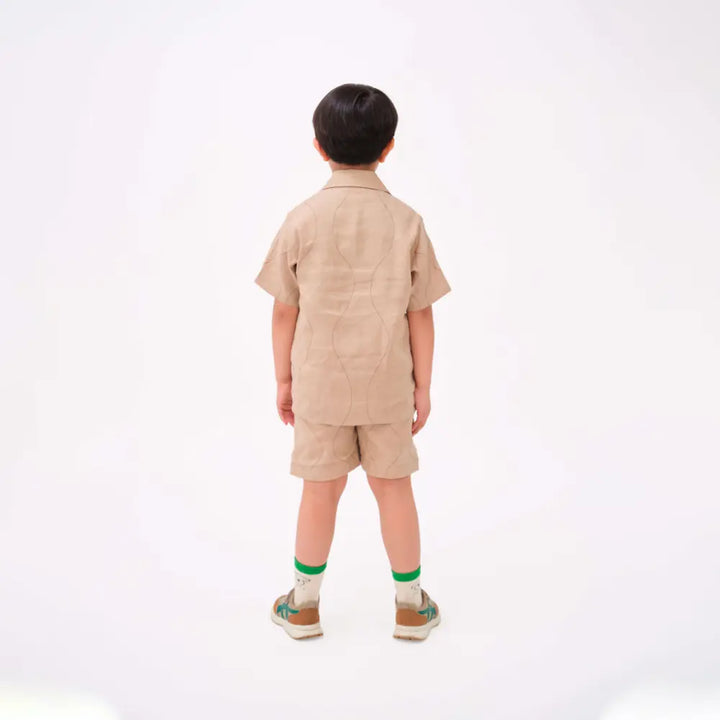 Krawl Kids Breezy Shorts - Brown