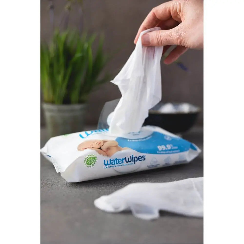 WaterWipes World’s Purest Baby Wipes – Pack of 12