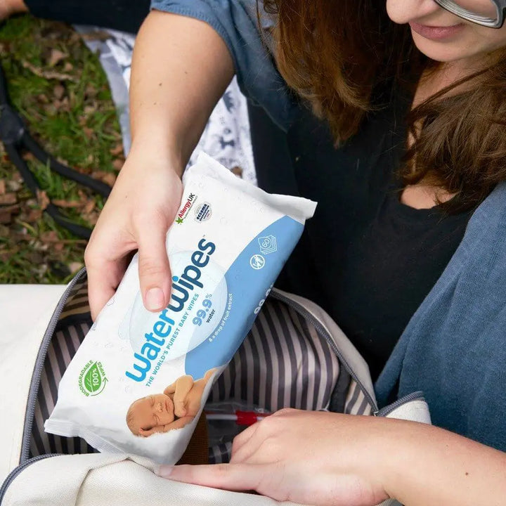 WaterWipes World’s Purest Baby Wipes – Pack of 12