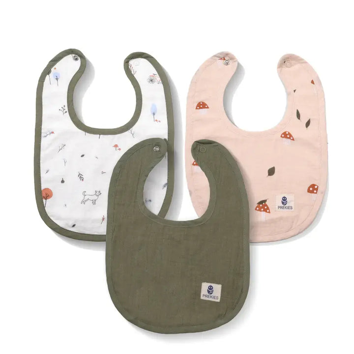 Prekies Bibs - Little Explorer (Set of 3)