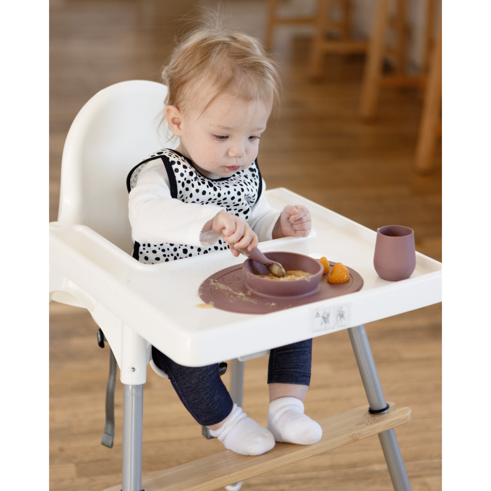 ezpz First Foods Set (Suction bowl, Training Cup & Spoon Set) for Babies/Infants