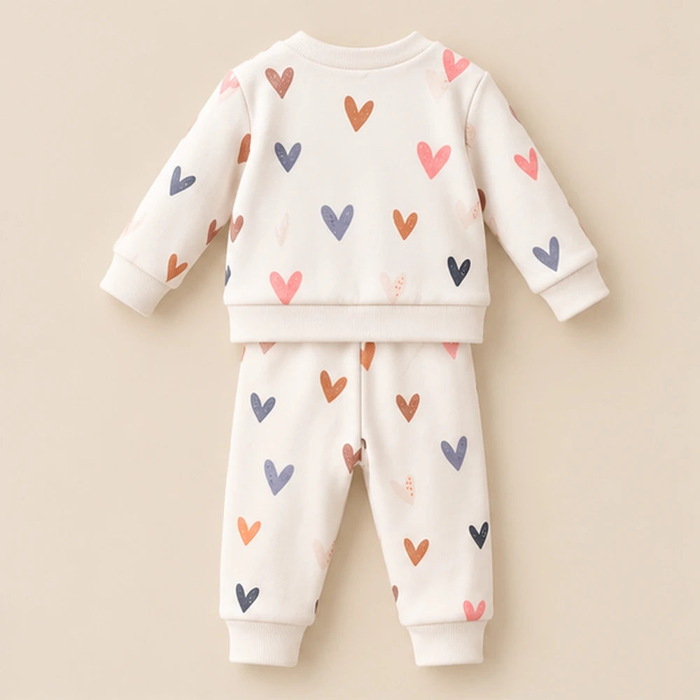Faura Sweetheart Stripes Clothing Set For Girls