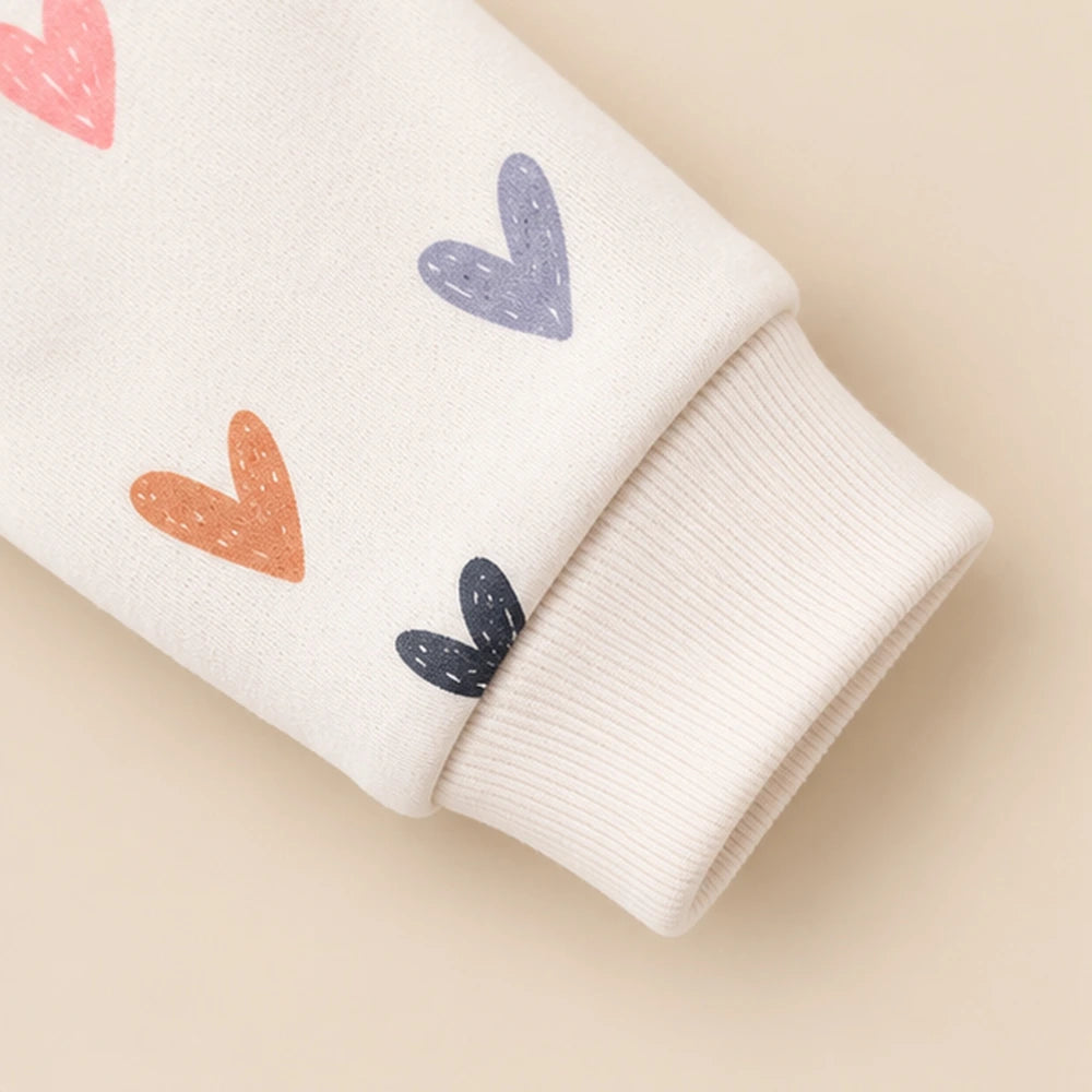 Faura Sweetheart Stripes Clothing Set For Girls