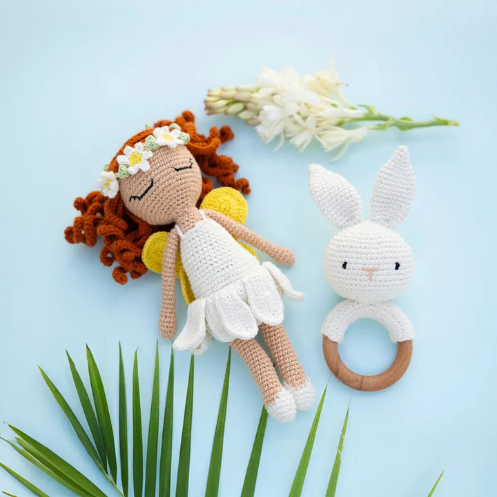 PureCloth.Co Crochet Fairy Doll