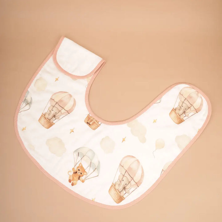 Cugo Bamboo Cotton Muslin Double Shoulder Burp Cloth