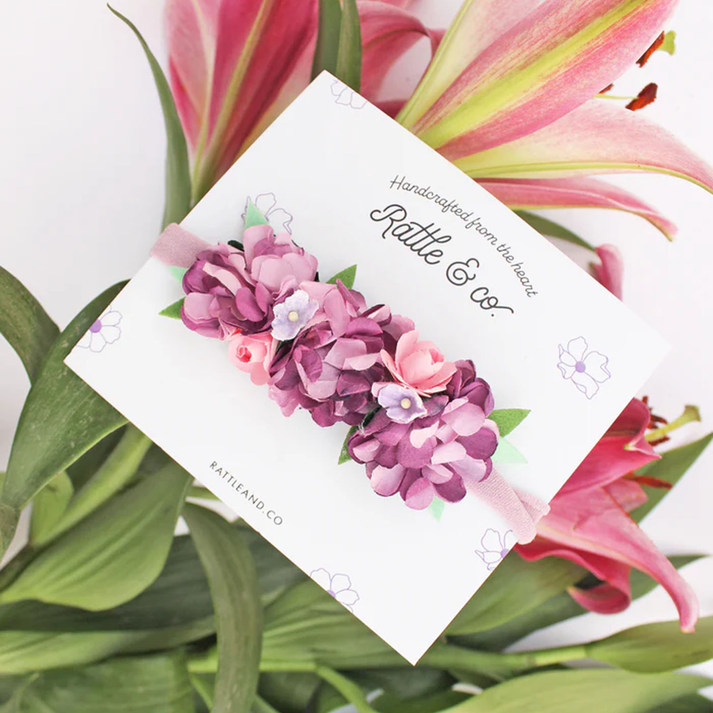 Rattle &amp; Co Iris - Flower Headband