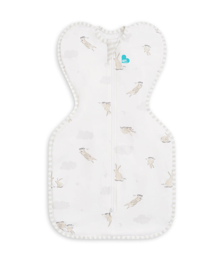 Love to Dream Swaddle Up™ - 1.0T - Stretch Cotton - White Cloud Bunnies
