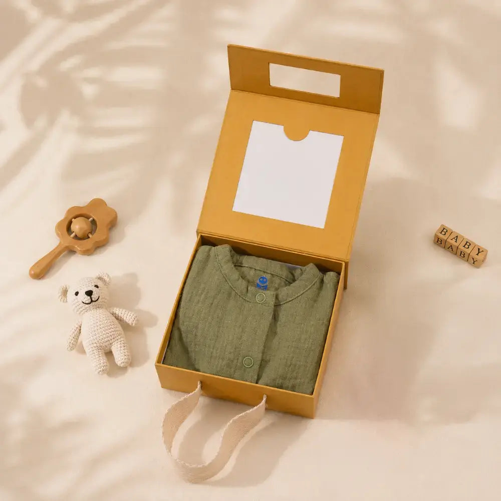 Prekies Muslin Clothing Set - Olive