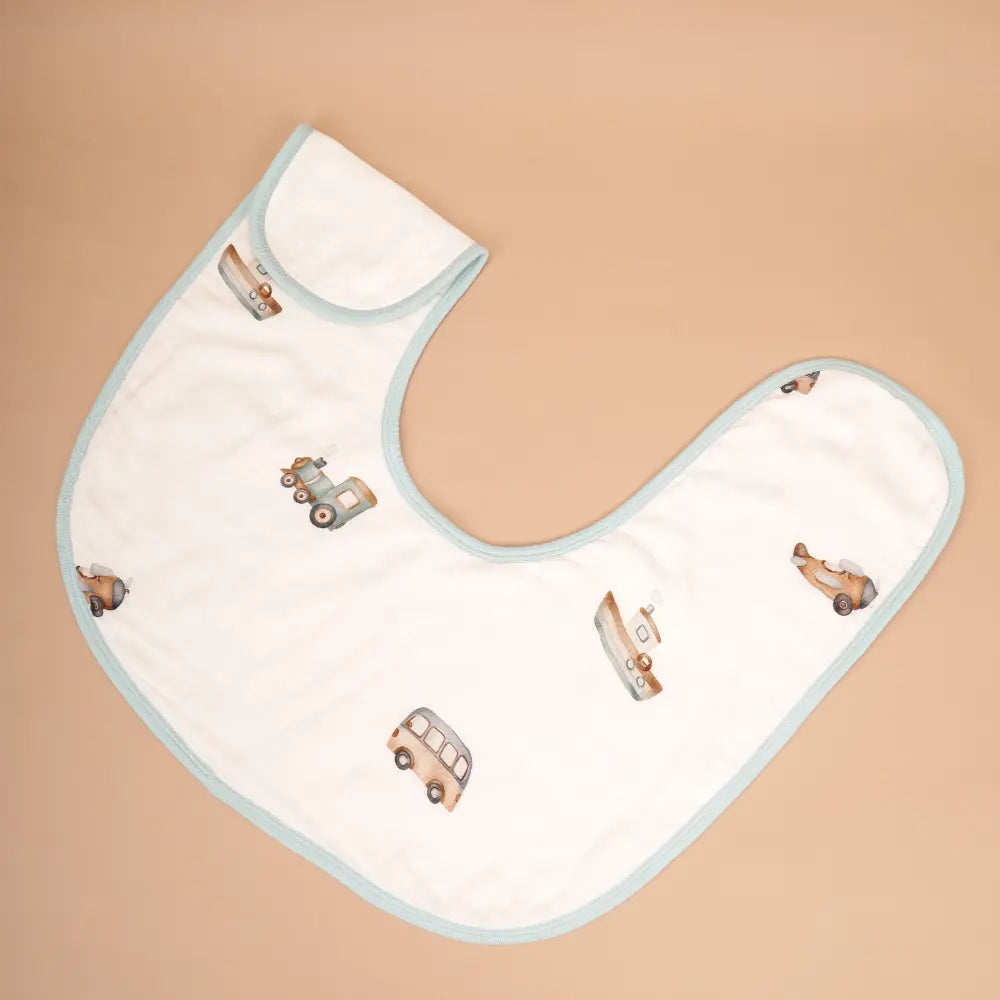 Cugo Bamboo Cotton Muslin Double Shoulder Burp Cloth