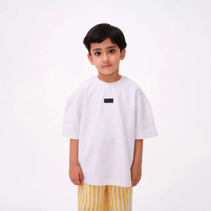 Krawl Kids Logo Tee - White