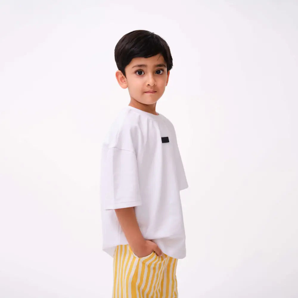 Krawl Kids Logo Tee - White