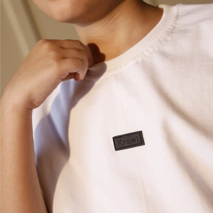 Krawl Kids Logo Tee - White
