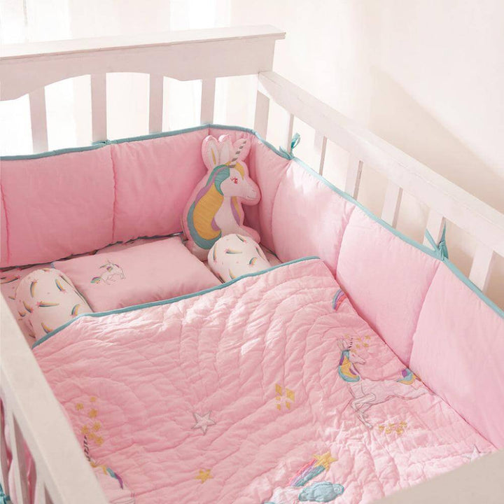 Little West Street Personalized Unicorn Quilt