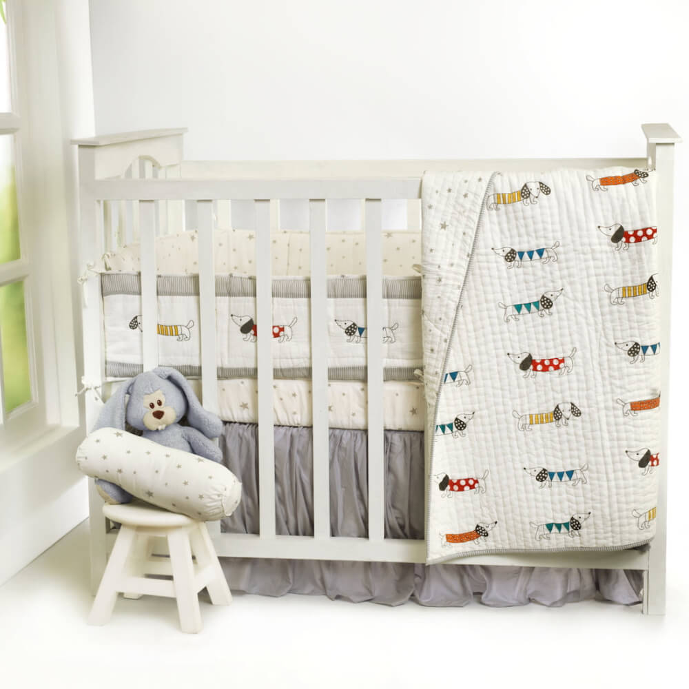 Little West Street Personalized Puppy Love Quilt