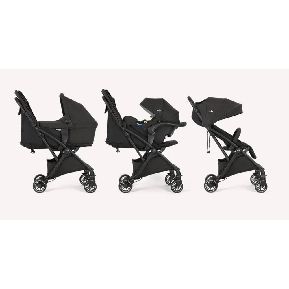 Joie Tourist Stroller with Rain Cover, Adapters &amp; Travel Bag - Shale