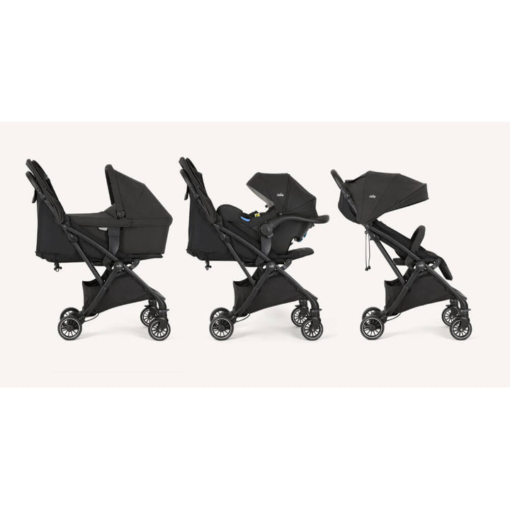 Joie Tourist Stroller with Rain Cover, Adapters &amp; Travel Bag - Shale
