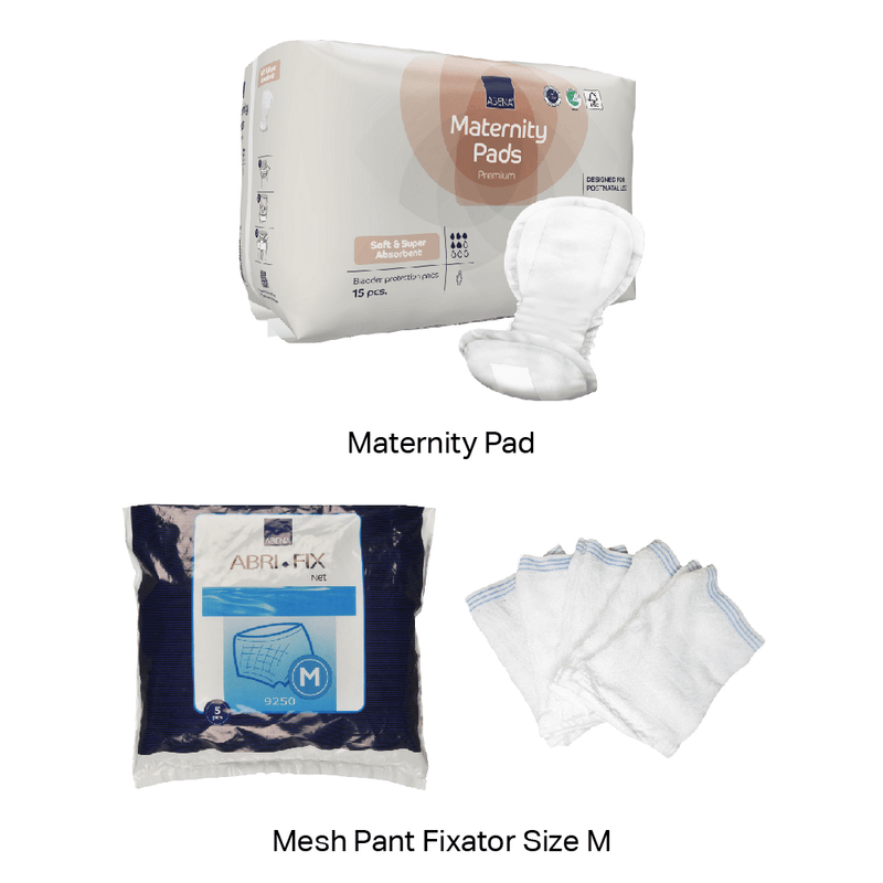 Maternity Pads with multi-use Mesh Fixator Pants