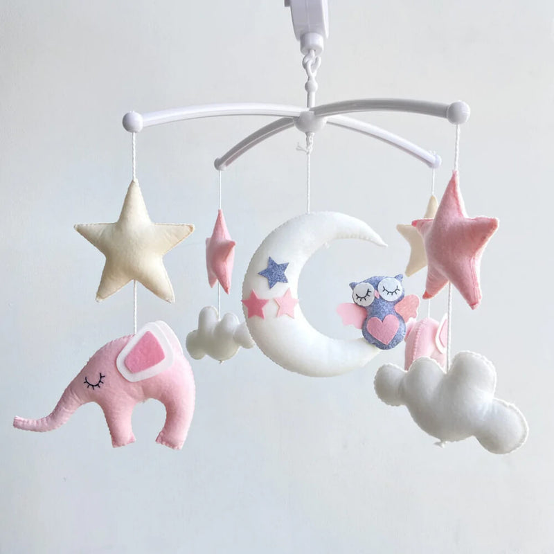 Crib Mobile - With arm and Battery Music Box