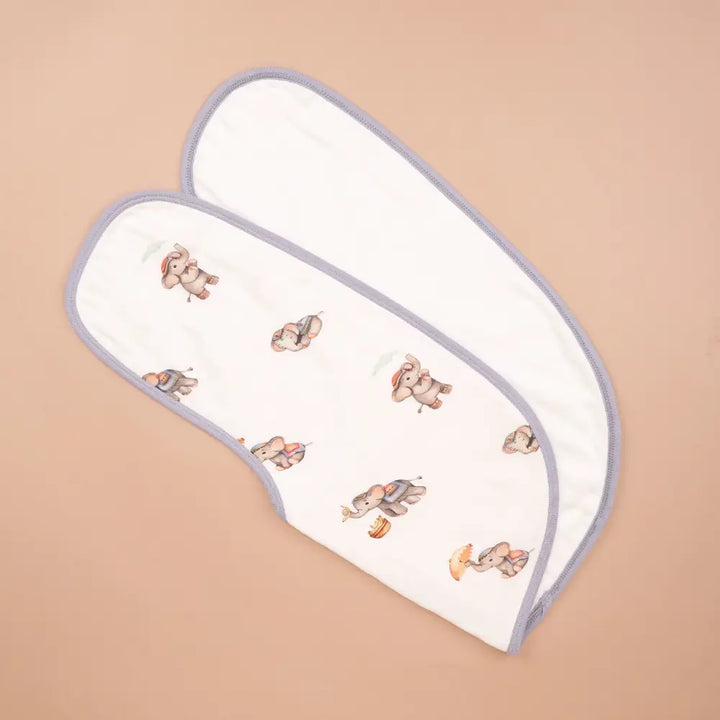 Cugo Bamboo Cotton Muslin Double Shoulder Burp Cloth