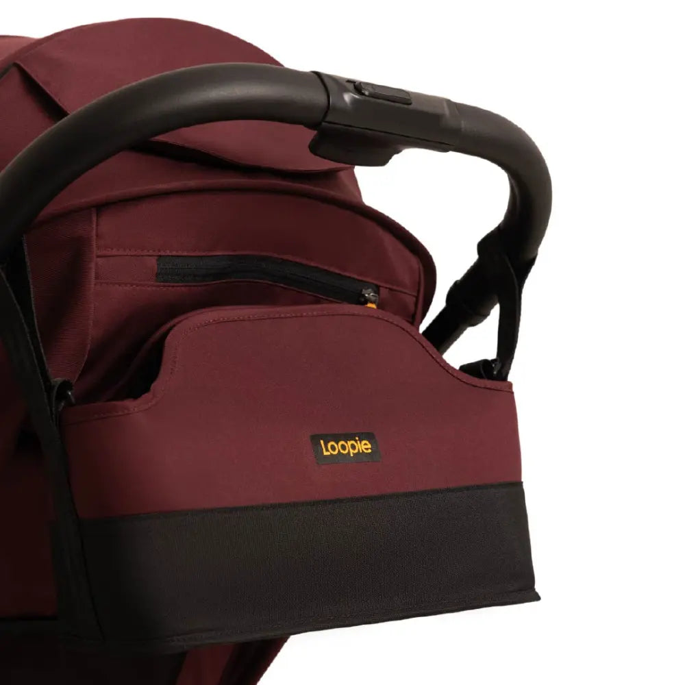 Loopie Organiser Bag - Maroon Mulberry