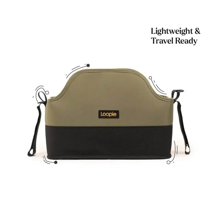 Loopie Organiser Bag - Olive Fern