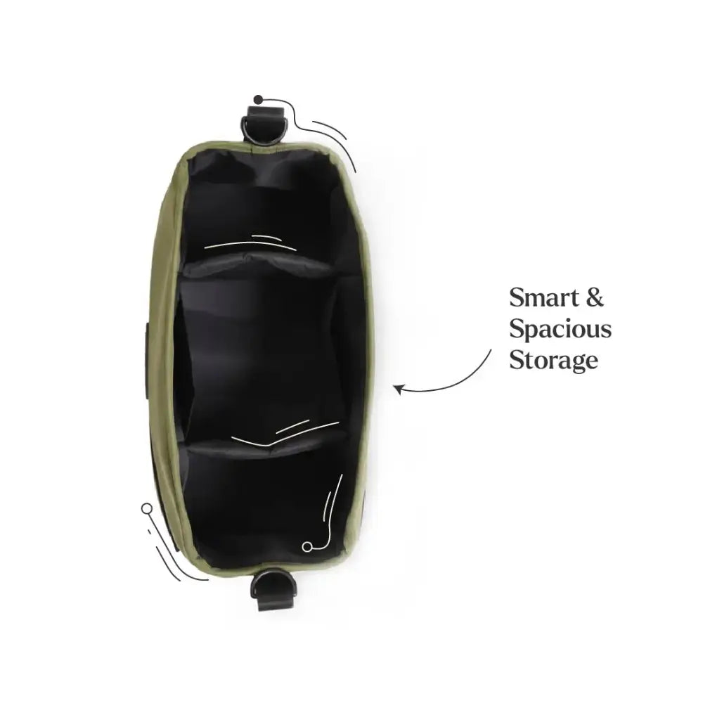 Loopie Organiser Bag - Olive Fern