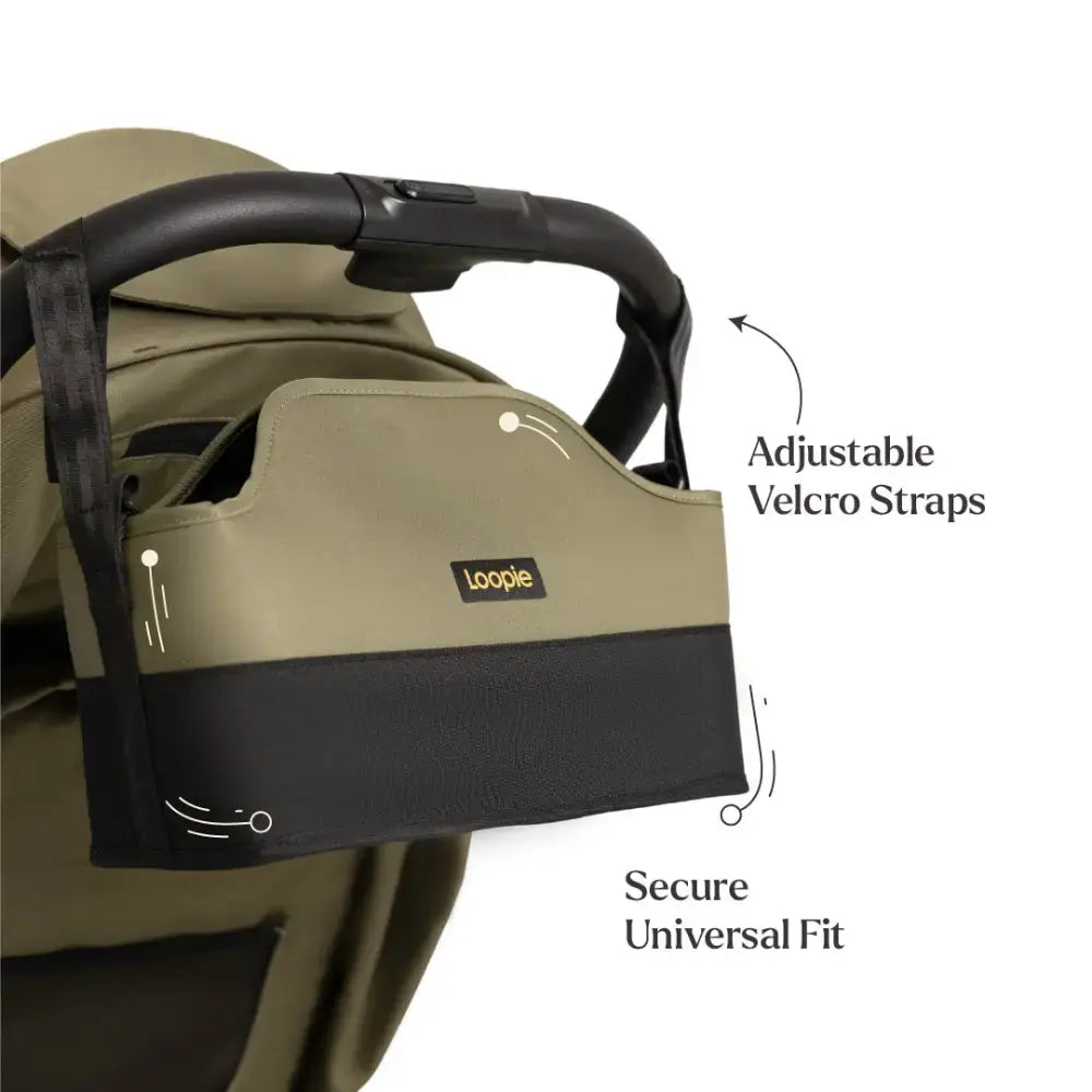 Loopie Organiser Bag - Olive Fern