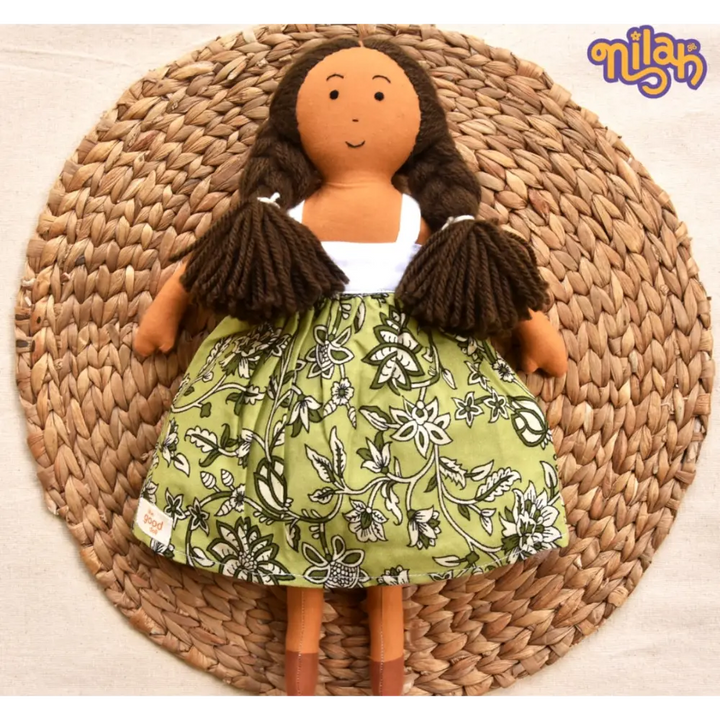 The Good Doll Nilah 12 Inch Girl Doll Baby Doll Dress